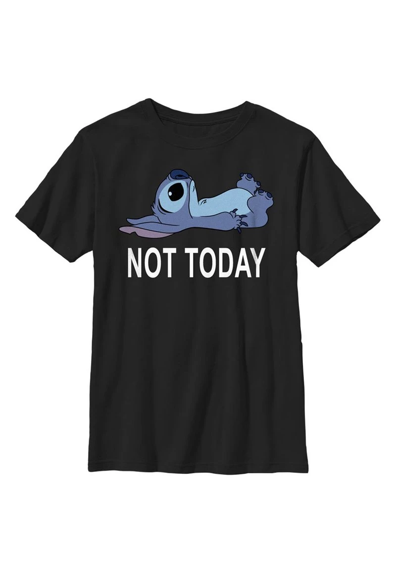 Henry Tiger Unisex DISNEY CLASSICS STITCH NOT TODAY - T-Shirt Print - Black 1 Henry Tiger Unisex DISNEY CLASSICS STITCH NOT TODAY - T-Shirt Print - Black