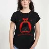 Henry Tiger Damen STAR WARS MERRY FORCE - T-Shirt Print - Black