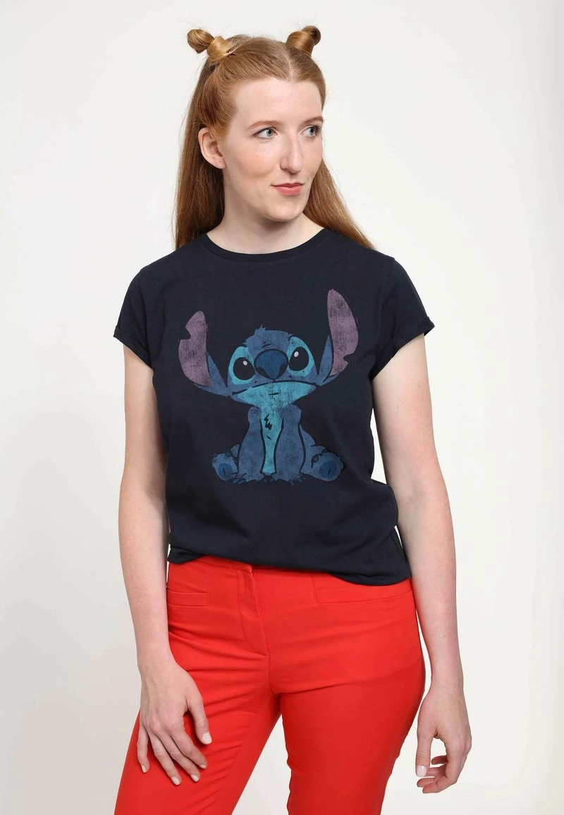 Henry Tiger Damen DISNEY CLASSICS LILO & STITCH - SIMPLY STITCH - T-Shirt Print - Navy Blue 2 Henry Tiger Damen DISNEY CLASSICS LILO & STITCH - SIMPLY STITCH - T-Shirt Print - Navy Blue – Bild 2