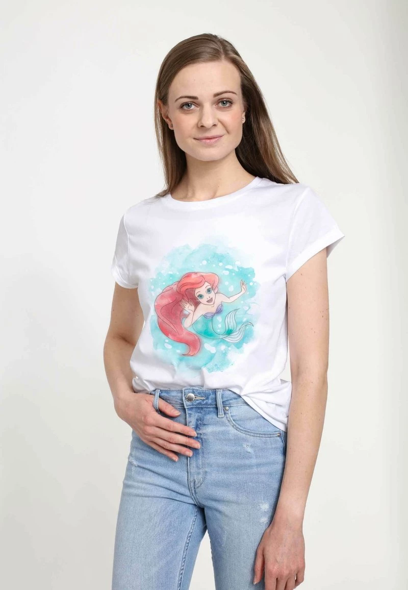 Henry Tiger Damen DISNEY THE LITTLE MERMAID - SEA COLORS - T-Shirt Print - White 1 Henry Tiger Damen DISNEY THE LITTLE MERMAID - SEA COLORS - T-Shirt Print - White