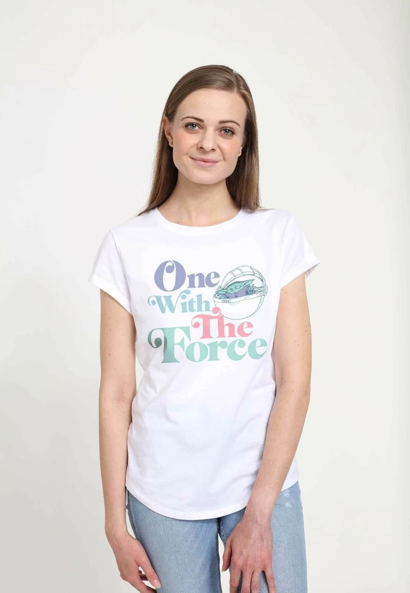 Henry Tiger STAR WARS: MANDALORIAN - PASTEL FORCE - T-Shirt Print - White | Damen 4 Henry Tiger STAR WARS: MANDALORIAN - PASTEL FORCE - T-Shirt Print - White | Damen – Bild 4