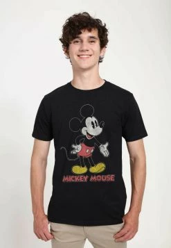 Henry Tiger MICKEY MOUSE & FRIENDS MICKEY MOUSE UNISEX - T-Shirt Print - Black