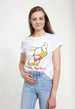 Henry Tiger Damen DISNEY WOMEN'S OH BOTHER BEAR - T-Shirt Print - White -Günstiges Henry Tiger Geschäft 31c6dcc7bf1c439882c602ac7cd34bc9