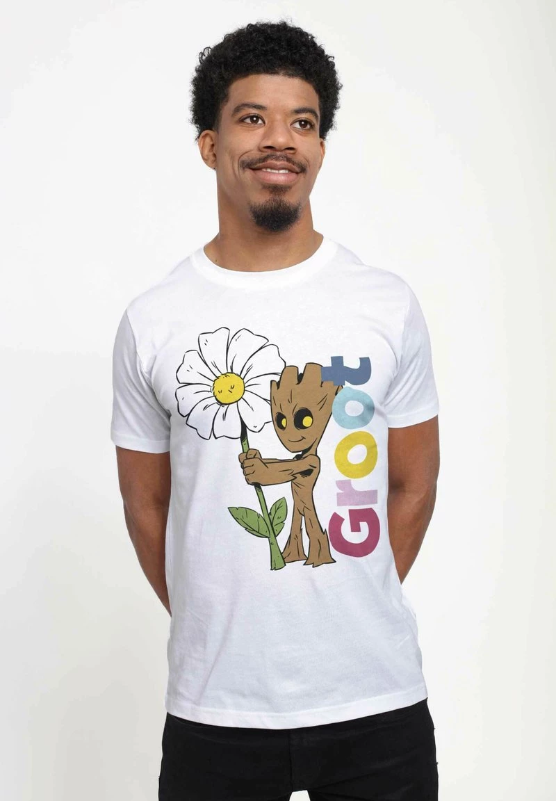 Henry Tiger Unisex MARVEL GUARDIANS OF THE GALAXY - GROOT OVERSIZE - T-Shirt Print - White 4 Henry Tiger Unisex MARVEL GUARDIANS OF THE GALAXY - GROOT OVERSIZE - T-Shirt Print - White – Bild 4