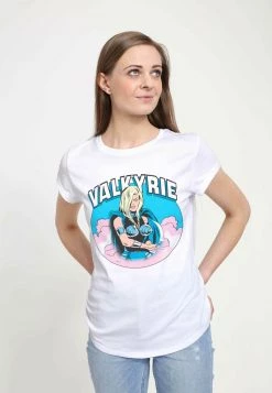 Henry Tiger MARVEL MARVEL OTHER - VALKYRIE CLOUDS - T-Shirt Print - White | Damen -Günstiges Henry Tiger Geschäft 32d7f4e3b4c844d286e64cebccaf0159