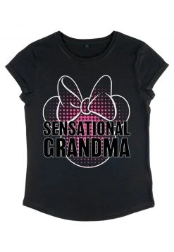 Henry Tiger Damen DISNEY CLASSICS MICKEY CLASSIC - SENSATIONAL GRANDMA - T-Shirt Print - Black -Günstiges Henry Tiger Geschäft 338d809930dd45d0bfb508e9bbf5ec91