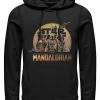 Henry Tiger Unisex STAR WARS MANDALORIAN - Kapuzenpullover - Black