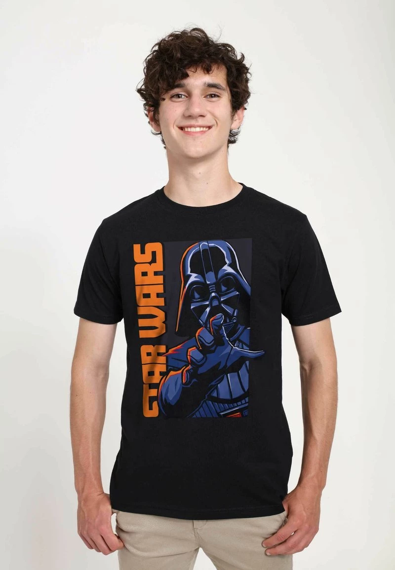 Henry Tiger Unisex STAR WARS: CLASSIC - FORCE CHOKE - T-Shirt Print - Black 1 Henry Tiger Unisex STAR WARS: CLASSIC - FORCE CHOKE - T-Shirt Print - Black