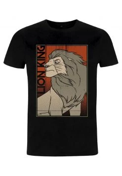 Henry Tiger Unisex DISNEY COMIC KING - T-Shirt Print - Black