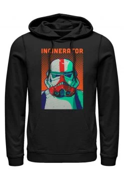 Henry Tiger Unisex STAR WARS HALFTONE INCINERATOR - Kapuzenpullover - Black