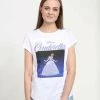 Henry Tiger Damen DISNEY CINDERELLA - SQUARE CINDY - T-Shirt Print - White