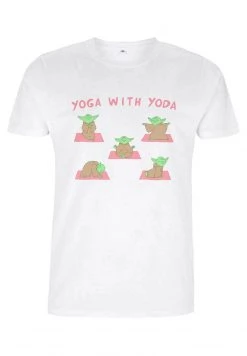 Henry Tiger Unisex STAR WARS: CLASSIC - YOGA WITH YODA - T-Shirt Print - White -Günstiges Henry Tiger Geschäft 344ae8cf2a0c4d0f83fad4251fe5c687