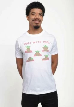 Henry Tiger Unisex STAR WARS: CLASSIC - YOGA WITH YODA - T-Shirt Print - White -Günstiges Henry Tiger Geschäft 348295bc39544875a7cbc9417a8e3141