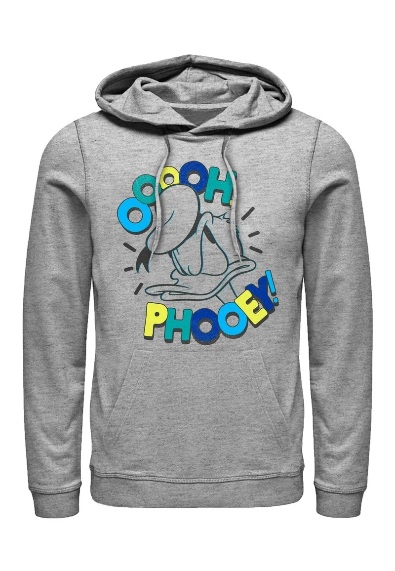 Henry Tiger Unisex CARTOON PHOOEY - Kapuzenpullover - Melange Grey 1 Henry Tiger Unisex CARTOON PHOOEY - Kapuzenpullover - Melange Grey