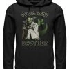 Henry Tiger Unisex STAR WARS YODA BEST BROTHER - Kapuzenpullover - Black