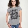 Henry Tiger Damen DISNEY CLASSICS SALLEY NEAUVOU - T-Shirt Print - Melange Grey