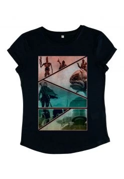 Henry Tiger Damen STAR WARS: THE MANDALORIAN - MANDALORIAN PANELS - T-Shirt Print - Navy Blue 8 Henry Tiger Damen STAR WARS: THE MANDALORIAN - MANDALORIAN PANELS - T-Shirt Print - Navy Blue -Günstiges Henry Tiger Geschäft 356a14bc3e504f7da471370791c2b2a2