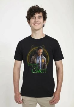 Henry Tiger MARVE MAKES LOKI - T-Shirt Print - Black | Unisex