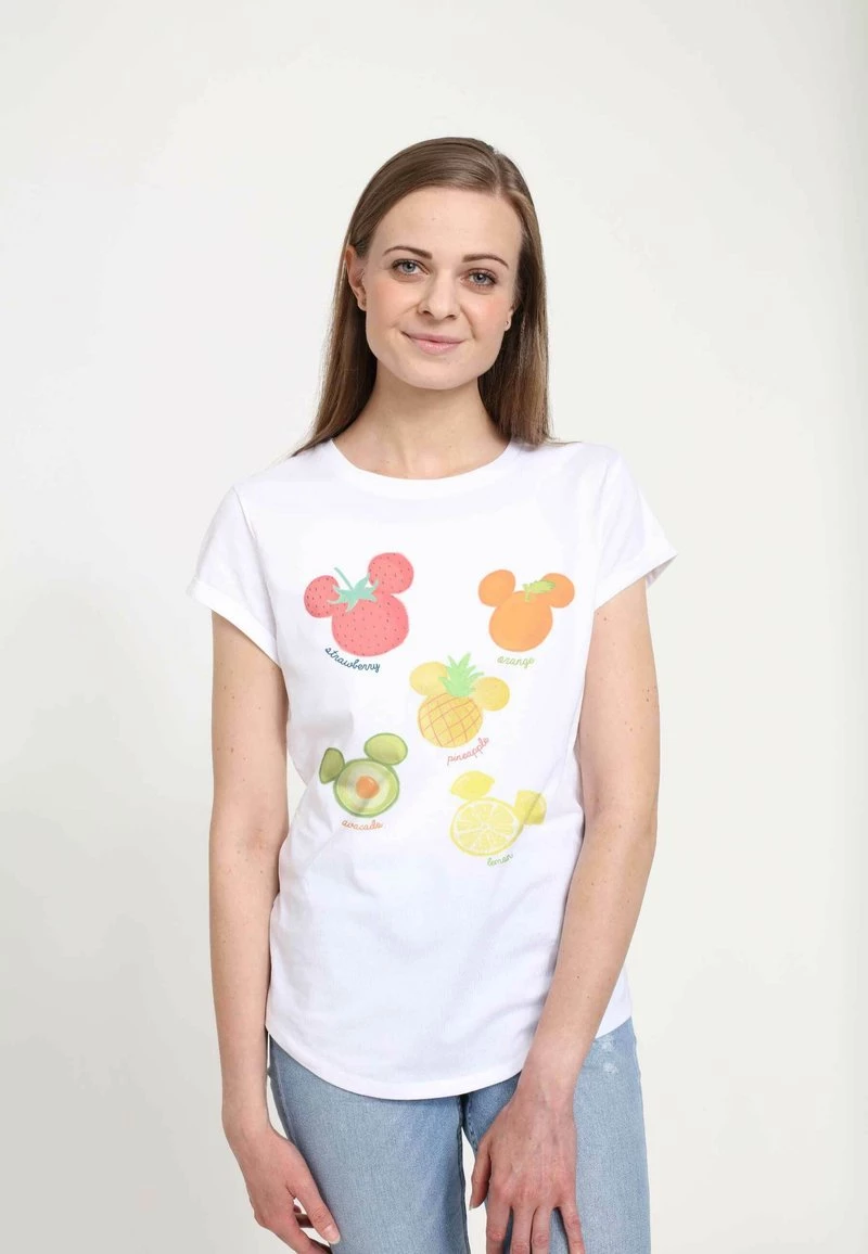 Henry Tiger Damen DISNEY FRUIT - T-Shirt Print - White 3 Henry Tiger Damen DISNEY FRUIT - T-Shirt Print - White – Bild 3