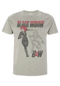 Henry Tiger Unisex MARVEL BLACK WIDOW - T-Shirt Print - Melange Grey -Günstiges Henry Tiger Geschäft 3694d92f6f524d9cb5701285b8943986