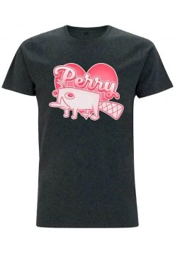 Henry Tiger DISNEY CLASSICS UNISEX PLATYPUS LOVE - T-Shirt Print - Melange Black -Günstiges Henry Tiger Geschäft 37074afb923b4549af830e6829500c42