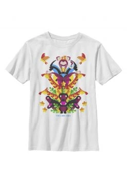 Henry Tiger Unisex DISNEY KIDS ANIMAL TOWER - T-Shirt Print - White