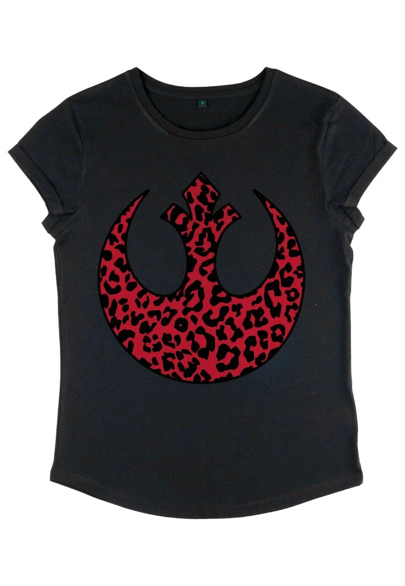 Henry Tiger STAR WARS: CLASSIC - REBEL CHEETAH - T-Shirt Print - Black | Damen 5 Henry Tiger STAR WARS: CLASSIC - REBEL CHEETAH - T-Shirt Print - Black | Damen – Bild 5