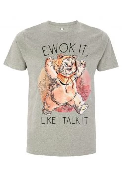 Henry Tiger Herren STAR WARS: CLASSIC - EWOK IT - T-Shirt Print - Melange Grey -Günstiges Henry Tiger Geschäft 38031b9e92884d50a87ad95818a3f05d