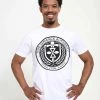 Henry Tiger Unisex MARVEL FRONT CHEST - T-Shirt Print - White