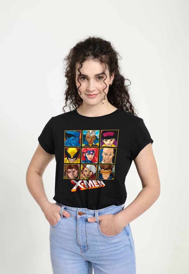 Henry Tiger Damen MARVEL WOMEN'S XMEN CORE BOX UP - T-Shirt Print - Black 3 Henry Tiger Damen MARVEL WOMEN'S XMEN CORE BOX UP - T-Shirt Print - Black – Bild 3