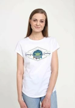 Henry Tiger Damen STAR WARS - T-Shirt Print - White