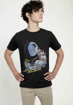 Henry Tiger Herren STAR WARS VADER SLEIGH - T-Shirt Print - Black -Günstiges Henry Tiger Geschäft 39e6442a9e0549ca98e58b1f9ab509b7