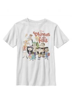 Henry Tiger Unisex DISNEY CLASSICS THE GROUP - T-Shirt Print - White