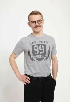 Henry Tiger STAR WARS UNISEX CLONE FORCE BADGE - T-Shirt Print - Melange Grey -Günstiges Henry Tiger Geschäft 3a114ef77ebe40dc9e0b5ffc03bf4bf2