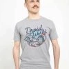 Henry Tiger Unisex T-Shirt Print - Melange Grey