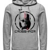 Henry Tiger Unisex STAR WARS CROSSHAIR - Kapuzenpullover - Melange Grey