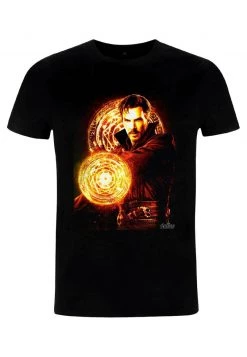 Henry Tiger Unisex MARVEL AVENGERS: INFINITY WAR - STRANGE FIRE - T-Shirt Print - Black -Günstiges Henry Tiger Geschäft 3c34aa5ed94246b496a76bfb35555e58