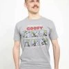 Henry Tiger DISNEY CLASSICS UNISEX EXPRESSIONS OF GOOFY - T-Shirt Print - Melange Grey