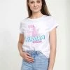 Henry Tiger Damen DISNEY - T-Shirt Print - White