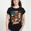 Henry Tiger Damen MARVEL WOMEN'S XMEN CORE BOX UP - T-Shirt Print - Black