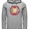 Henry Tiger Unisex MARVEL IRON MAN SPRAY LOGO - Sweatshirt - Melange Grey