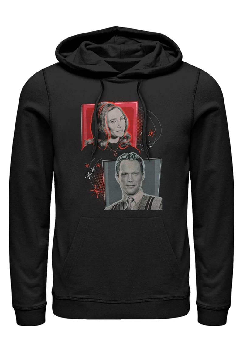 Henry Tiger Unisex MARVEL RETRO BOXUPS - Kapuzenpullover - Black 1 Henry Tiger Unisex MARVEL RETRO BOXUPS - Kapuzenpullover - Black