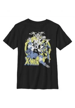 Henry Tiger Unisex MARVEL KIDS VINTAGE XMEN - T-Shirt Print - Black