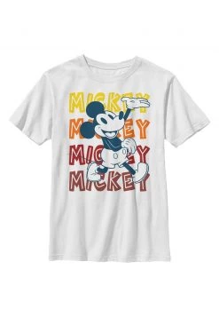 Henry Tiger Unisex DISNEY CLASSICS KIDS HIPSTER MICKEY - T-Shirt Print - White