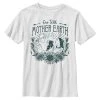 Henry Tiger Unisex DISNEY RESPECT EARTH POCA - T-Shirt Print - White