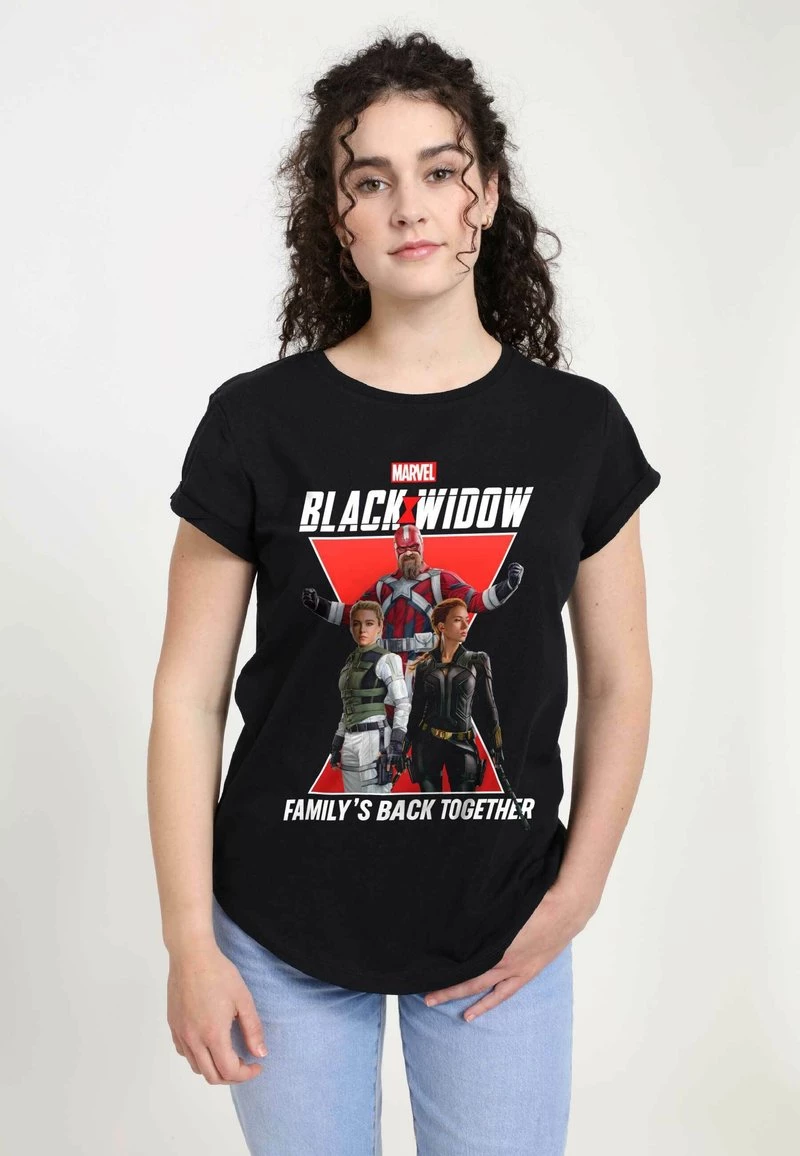 Henry Tiger Damen MARVEL BLACK WIDOW - WIDOW FAMILY - T-Shirt Print - Black 1 Henry Tiger Damen MARVEL BLACK WIDOW - WIDOW FAMILY - T-Shirt Print - Black