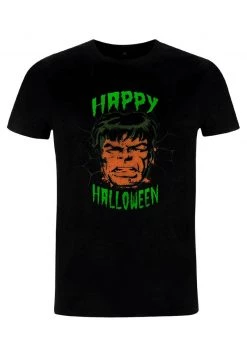 Henry Tiger MARVEL HULKFACE HALLOWEEN UNISEX - T-Shirt Print - Black -Günstiges Henry Tiger Geschäft 3ddb3c073fba41f5a81dac6de13f328b