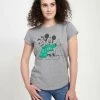 Henry Tiger Damen DISNEY CLASSICS MICKEY CLASSIC - SWEATER PALS - T-Shirt Print - Melange Grey