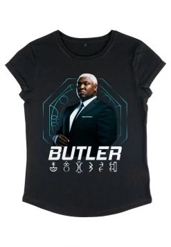 Henry Tiger Damen DISNEY CLASSICS ARTEMIS FOWL - BUTLER HERO SHOT - T-Shirt Print - Black -Günstiges Henry Tiger Geschäft 3e45277cfb3e4b47aef499943ade3190