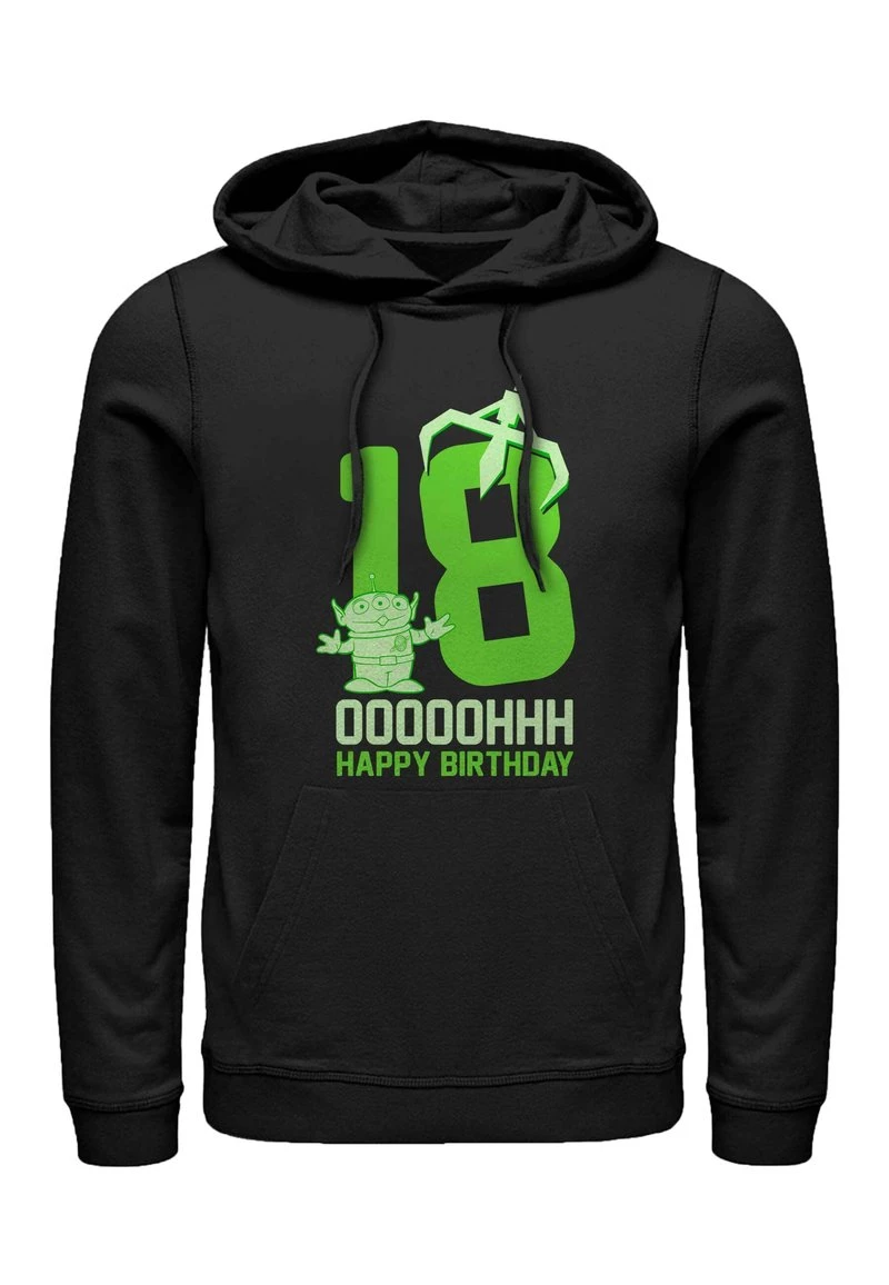 Henry Tiger Unisex PIXAR OOOHH EIGHTEEN - Kapuzenpullover - Black 1 Henry Tiger Unisex PIXAR OOOHH EIGHTEEN - Kapuzenpullover - Black